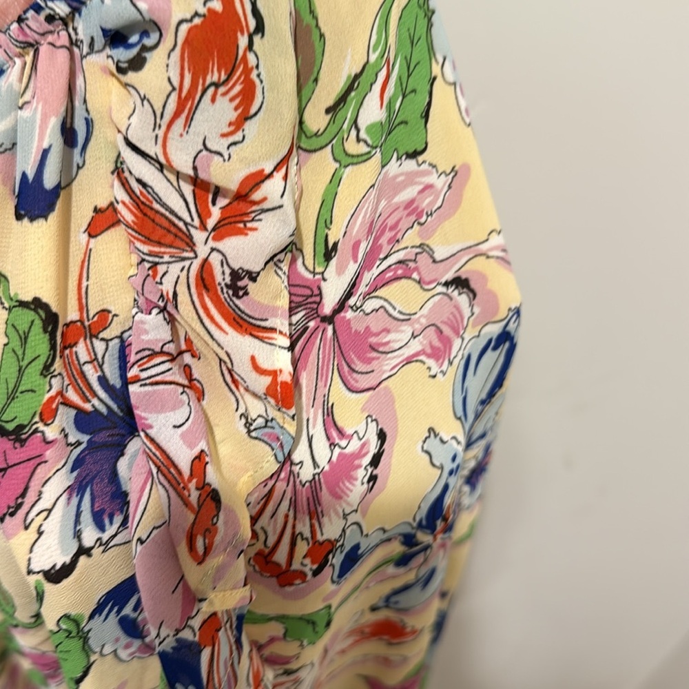 Hofmann Copenhagen Catharina Dress Spring Floral, Vacation UK 40 US Sz 8 - Picture 6 of 10